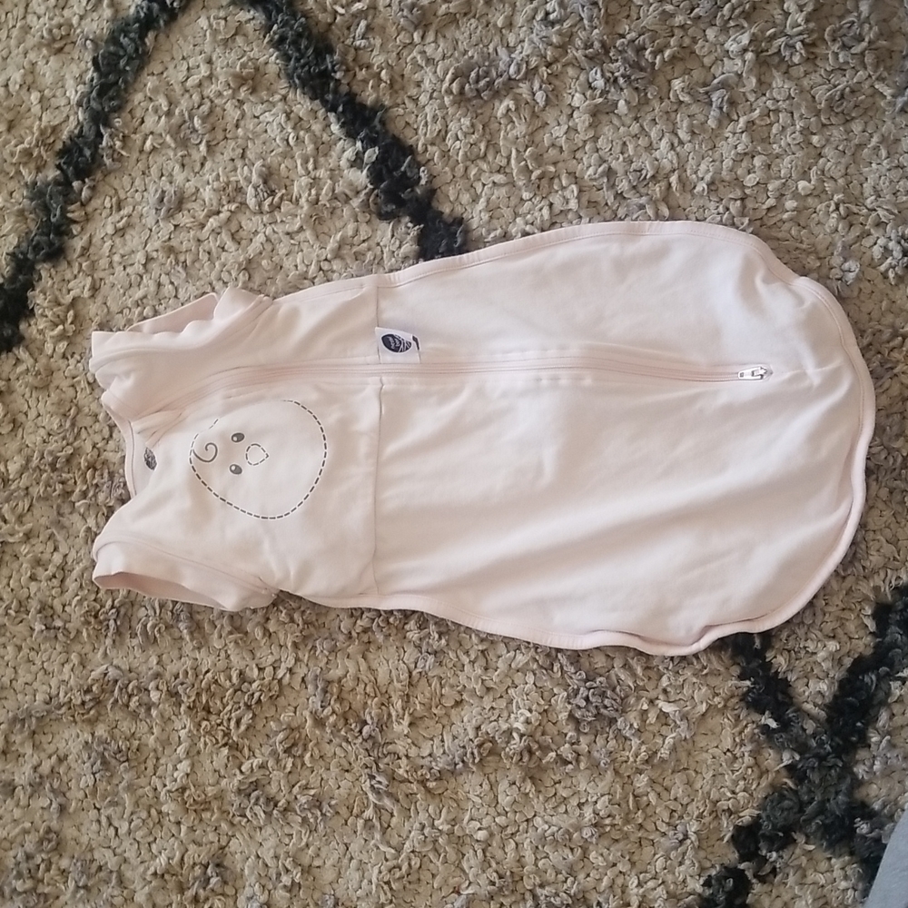 Nested bean swaddle/sleep sack
